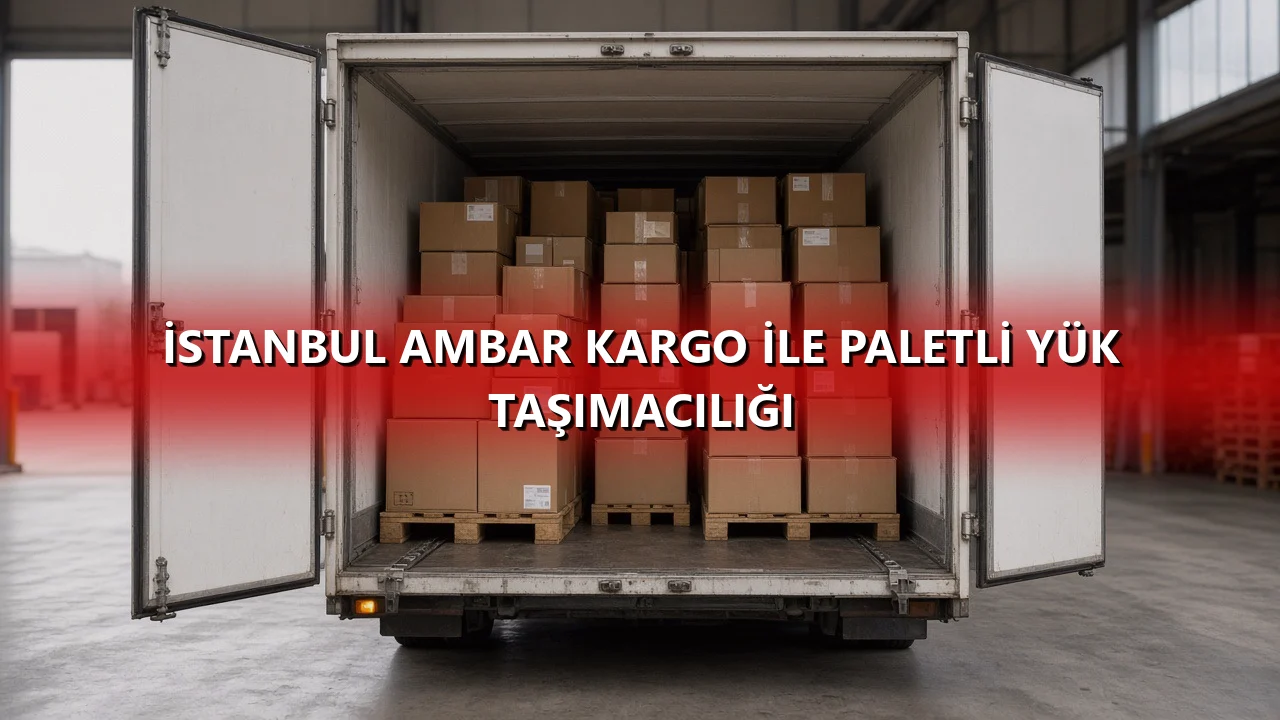 İstanbul Ambar Kargo İle Paletli Yük Taşımacılığı
